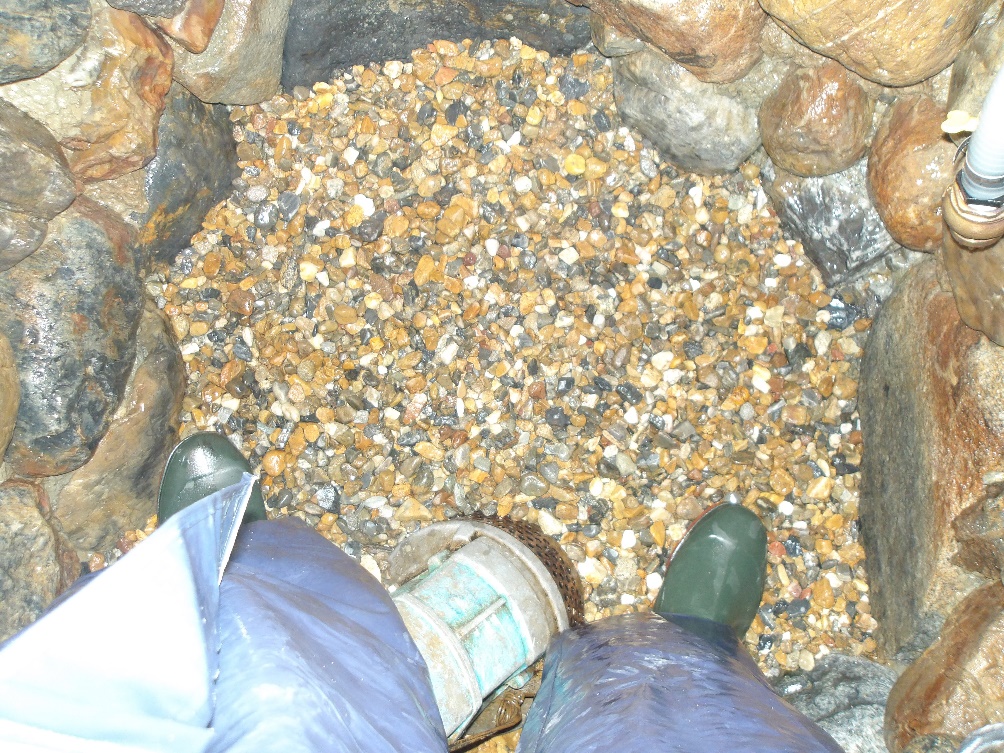 井戸掃除完了後